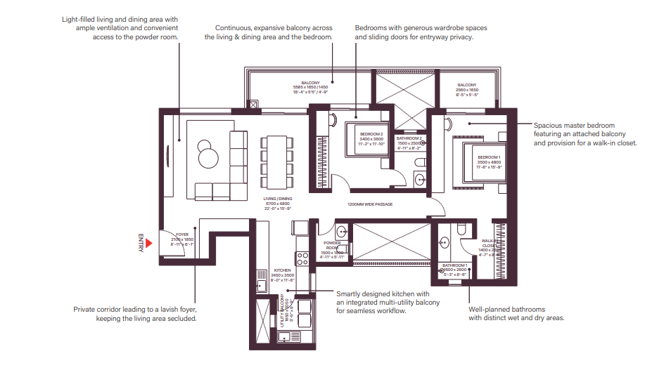 2 BHK TYPE 2