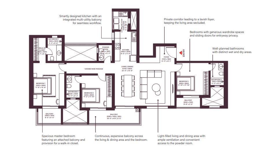 3 BHK TYPE 3