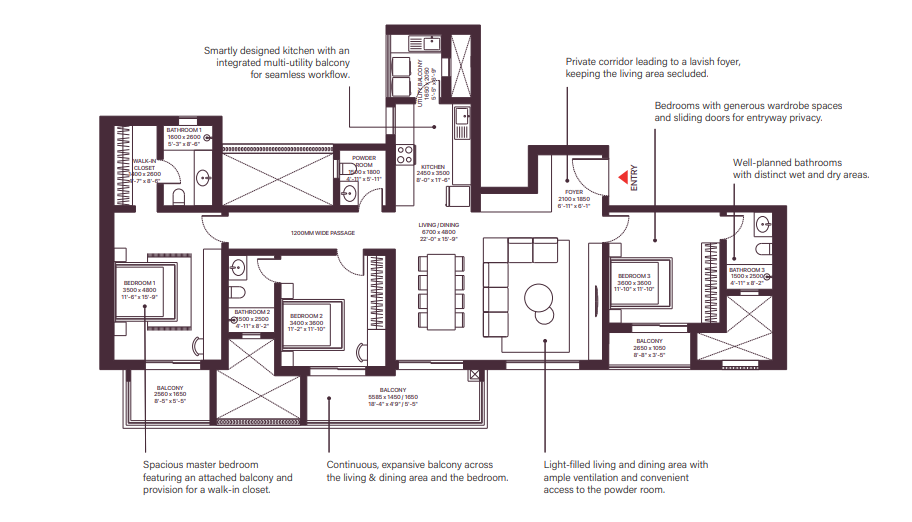 3 BHK TYPE 4
