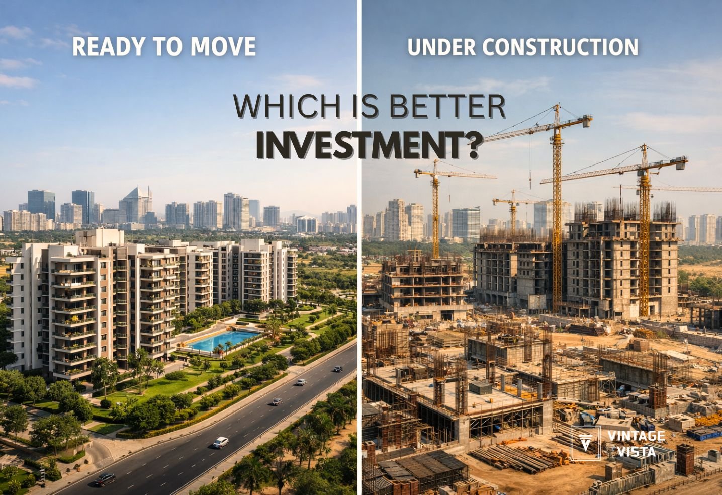 Ready-to-Move vs Under-Construction: Which Is the Better Investment?