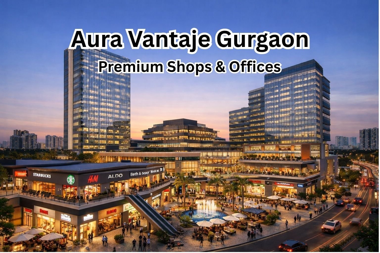 Exploring Aura Vantaje Gurgaon – Sector 48’s High-Street Shops & Office Opportunities