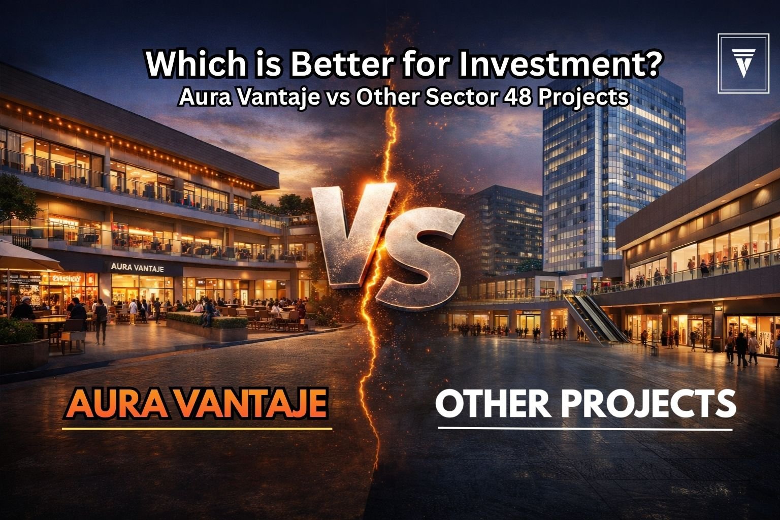 Aura Vantaje vs Other Commercial Projects in Sector 48 Gurgaon – Which is Better?